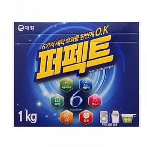 Aekyung стиральный порошок Perfect 6 Solution 1кг концентрированный универсальный