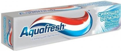 AquaFresh зубная паста 100мл Сияющая белизна