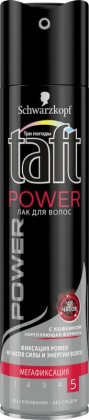 Taft лак для волос 225мл Power мегафиксация