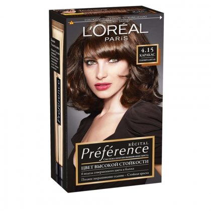 Loreal Preference краска для волос тон 4.15 Каракас темно-каштановый