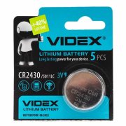 Купить Videx батарейка CR2430 3v, цена за 1шт