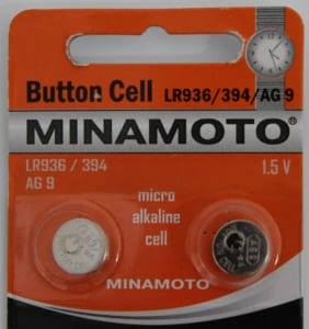 Minamoto батарейка LR936/394/AG9 1,5v, цена за 1шт