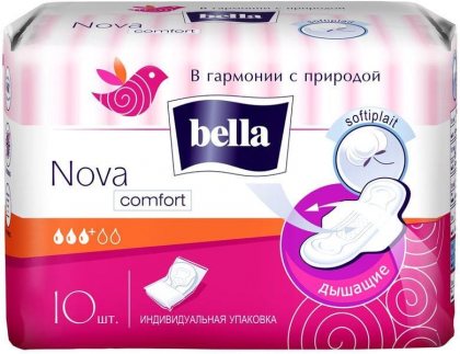 Bella прокладки Nova 10шт Komfort