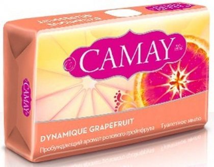 Camay мыло твердое кусковое 85г Грейпфрут Dynamique