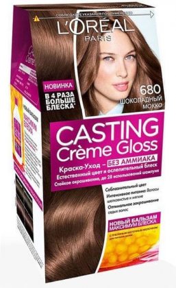 Loreal Casting Creme Gloss крем-краска для волос тон 680 Шоколадный Мокко