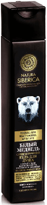 Natura Siberica Men гель для душа мужской 250мл бодрящий Белый медведь