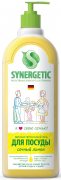 Купить Synergetic гель для мытья посуды антибактериальный 1л Сочный лимон