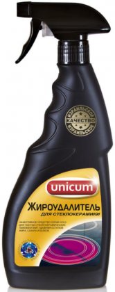 Unicum жироудалитель Gold 500мл спрей для стеклокерамики