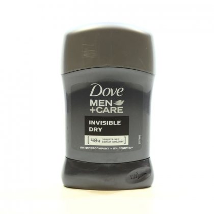 Dove дезодорант стик мужской 50мл Экстразащита без белых следов