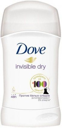 Dove дезодорант стик женский 40мл Невидимый