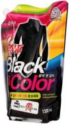 Купить Aekyung жидкое средство для стирки Wool Shampoo 1300мл Black&Color для деликатной стирки черных и цветных вещей Черное и Цветное в мягкой упаковке