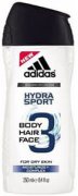 Купить Adidas гель для душа мужской 250мл Hydra Sport 3в1