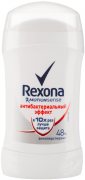 Купить Rexona дезодорант стик женский 40мл Антибактериальная свежесть