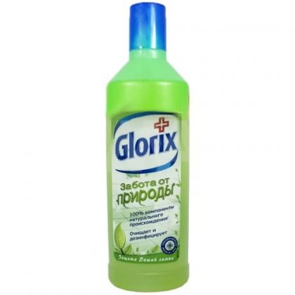 Glorix средство чистящее для пола 1л Цветущая яблоня и ландыш