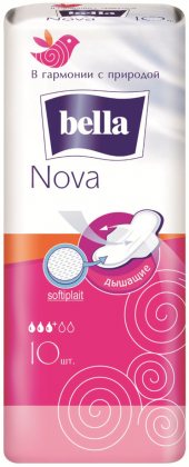 Bella прокладки Nova 10шт Air Softiplait