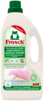 Frosch жидкое средство для стирки 1,5л Для стирки шерстяных и нежных тканей