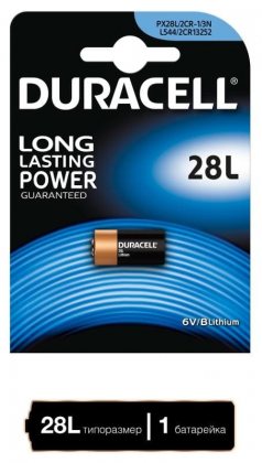Duracell Photo батарейка 2024/2CR/PX28L 6V, цена за 1шт