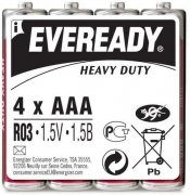 Купить Energizer батарейка солевая Eveready AAA R03 мизинчиковая 1,5v, цена за 1шт