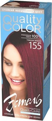 Estel Quality Color 155 гель-краска для волос темная вишня