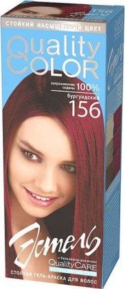 Estel Quality Color 156 гель-краска для волос бургундский