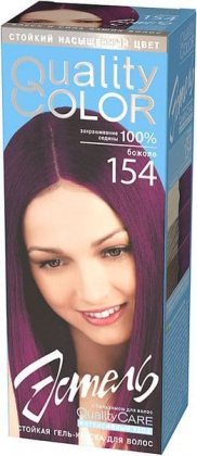 Estel Quality Color гель-краска для волос 154 Божоле