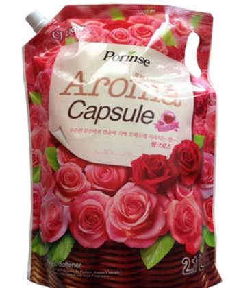 Lion Aroma Capsule Pink Rose кондиционер для белья Роза 2,1л в мягкой упаковке на 70 стирок