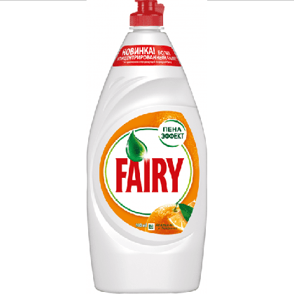 Fairy средство для мытья посуды 900мл Апельсин и лимонник