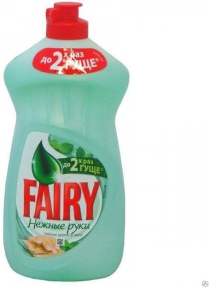 Fairy средство для мытья посуды 450мл Нежные ручки Чайное дерево, Мята