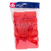 Купить Dewal RMHR1 бигуди пластиковые красные 12шт 38 мм