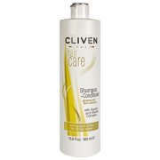 Купить Cliven шампунь для волос + бальзам женский 500мл с экстрактами женьшеня и личи Энергия и жизненная Сила для всех типов волос