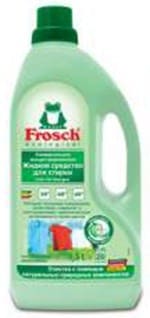 Frosch жидкое средство для стирки 1,5л Для цветного белья с экстрактом яблока
