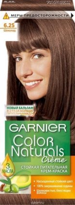 Garnier краска для волос Color Naturals 6.25 Шоколад