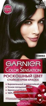 Garnier краска для волос Color Sensation 1.0 Драгоценный Черный Агат