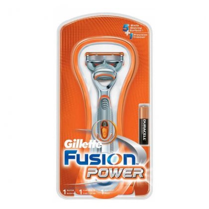 Gillette станок для бритья мужской многоразовый Fusion Power с 1 кассетой