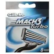 Купить Gillette кассеты для бритья сменные мужские Mach3 Turbo 8шт