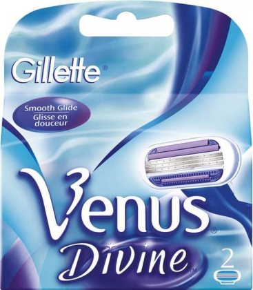 Gillette кассеты для бритья сменные женские Venus Divine 2шт