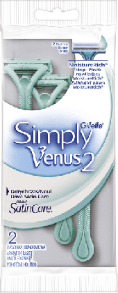 Gillette станок для бритья женский одноразовый Venus Simply 2 2шт