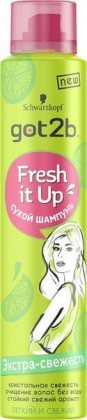 Got2B Fresh it Up сухой шампунь для волос женский парфюмированный 200мл Экстра свежесть Легкий и свежий