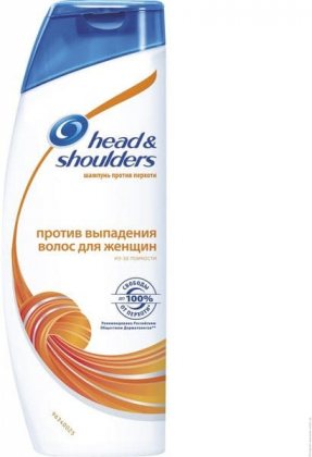 Head&Shoulders шампунь для волос женский 400мл против выпадения волос для женщин