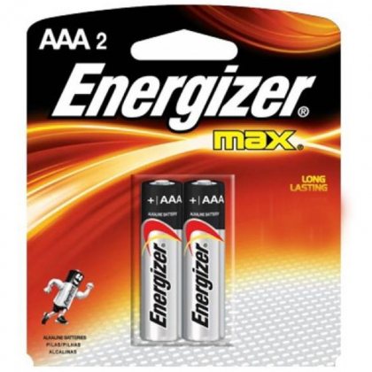 Energizer батарейка AAA алкалиновая Max E92 мизинчиковая, цена за 1шт