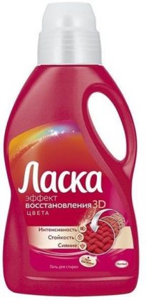 Ласка жидкое средство для стирки 1л Магия цвета Ласка жидкое средство для стирки 1л Магия цвета