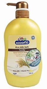 Lion Kodomo Family крем-гель для душа для всей семьи Рисовое молочко 750мл