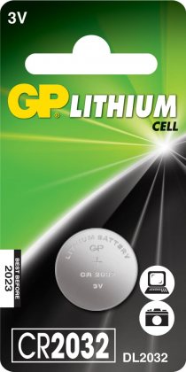 GP Литиевые дисковые батарейки Lithium CR2032 3v, цена за 1шт