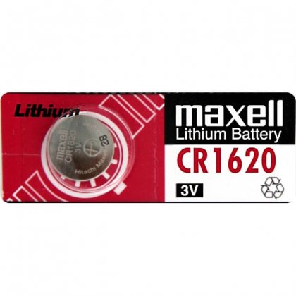 Maxell батарейка CR1620 Lithium 3v, цена за 1шт