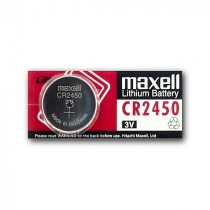Maxell батарейка CR2450 Lithium 3v, цена за 1шт