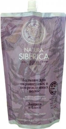 Natura Siberica бальзам-ополаскиватель для волос 500мл Защита и блеск для окрашенных волос