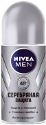 Купить Nivea дезодорант шариковый мужской 50мл Серебряная защита