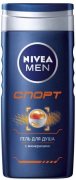 Купить Nivea гель для душа мужской 250мл Спорт для тела и волос