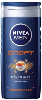 Nivea гель для душа мужской 250мл Спорт для тела и волос