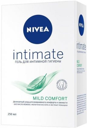 Nivea гель для интимной гигиены 250мл Intimate Comfort